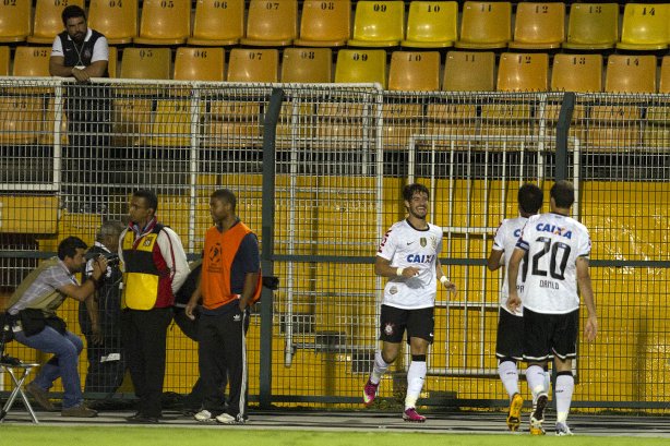 Durante a partida entre Corinthians/Brasil x Millionarios/Colômbia, realizada esta noite no estádio do Pacaembu, segundo jogo da fase de classificação da Copa Libertadores de América 2013