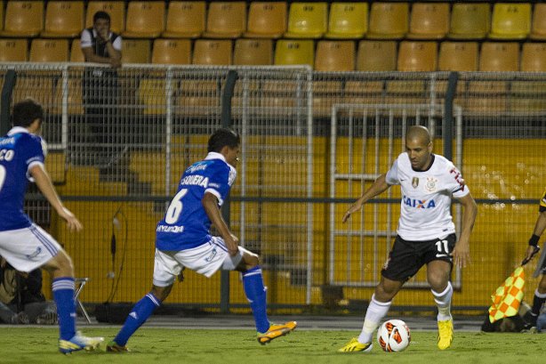 Durante a partida entre Corinthians/Brasil x Millionarios/Colômbia, realizada esta noite no estádio do Pacaembu, segundo jogo da fase de classificação da Copa Libertadores de América 2013
