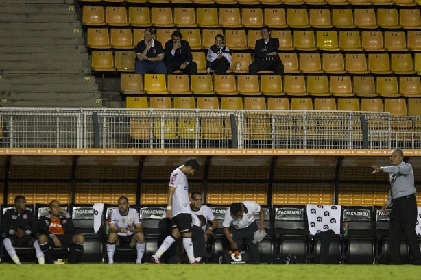Durante a partida entre Corinthians/Brasil x Millionarios/Colômbia, realizada esta noite no estádio do Pacaembu, segundo jogo da fase de classificação da Copa Libertadores de América 2013