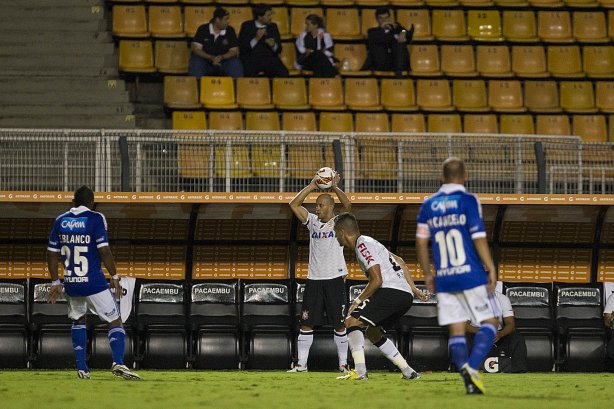 Durante a partida entre Corinthians/Brasil x Millionarios/Colômbia, realizada esta noite no estádio do Pacaembu, segundo jogo da fase de classificação da Copa Libertadores de América 2013
