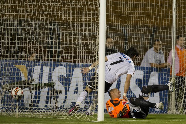 Durante a partida entre Corinthians/Brasil x Millionarios/Colômbia, realizada esta noite no estádio do Pacaembu, segundo jogo da fase de classificação da Copa Libertadores de América 2013