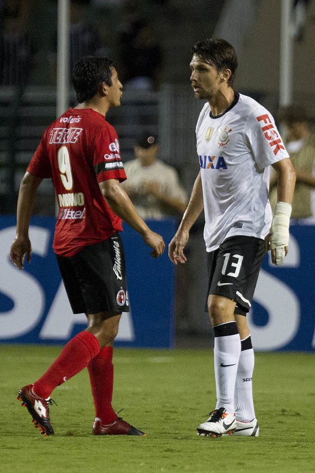 Durante a partida entre Corinthians/Brasil x Tijuana/México, realizada esta noite no estádio do Pacaembu, jogo da volta da fase de classificação da Copa Libertadores de América 2013