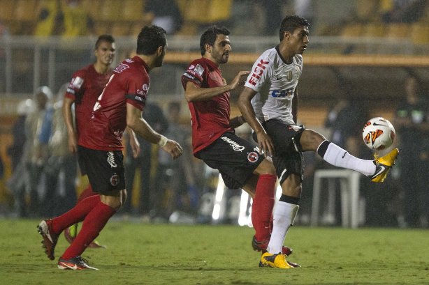 Durante a partida entre Corinthians/Brasil x Tijuana/México, realizada esta noite no estádio do Pacaembu, jogo da volta da fase de classificação da Copa Libertadores de América 2013