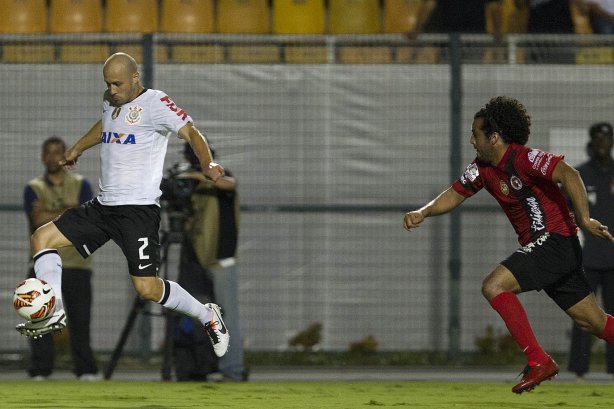 Durante a partida entre Corinthians/Brasil x Tijuana/México, realizada esta noite no estádio do Pacaembu, jogo da volta da fase de classificação da Copa Libertadores de América 2013