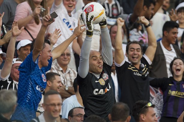 Durante a partida entre Corinthians x Atlético Sorocaba realizada esta tarde no estádio do Pacaembu, jogo válido pela 18ª rodada do Campeonato Paulista de 2013
