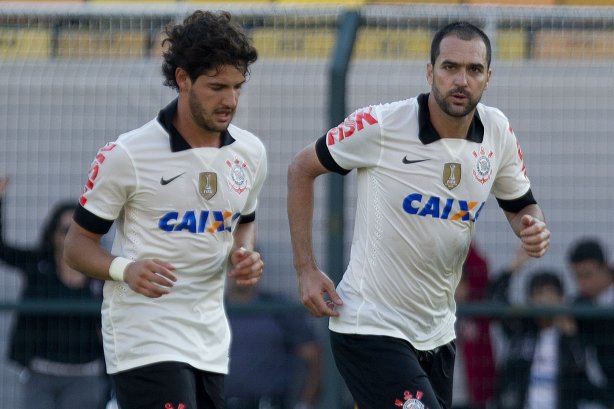 Durante a partida entre Corinthians x Atlético Sorocaba realizada esta tarde no estádio do Pacaembu, jogo válido pela 18ª rodada do Campeonato Paulista de 2013