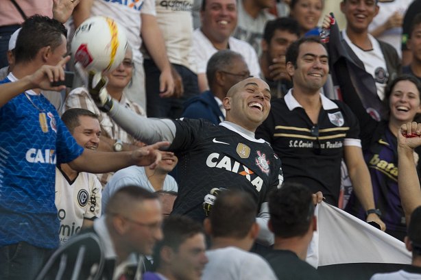 Durante a partida entre Corinthians x Atlético Sorocaba realizada esta tarde no estádio do Pacaembu, jogo válido pela 18ª rodada do Campeonato Paulista de 2013