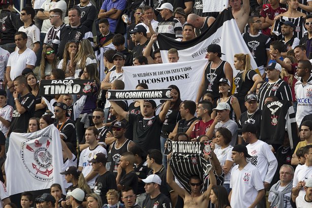 Durante a partida entre Corinthians x Atlético Sorocaba realizada esta tarde no estádio do Pacaembu, jogo válido pela 18ª rodada do Campeonato Paulista de 2013
