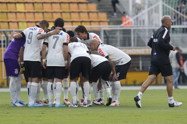 Durante a partida entre Corinthians x Atlético Sorocaba realizada esta tarde no estádio do Pacaembu, jogo válido pela 18ª rodada do Campeonato Paulista de 2013