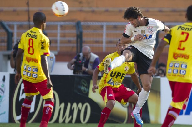 Durante a partida entre Corinthians x Atlético Sorocaba realizada esta tarde no estádio do Pacaembu, jogo válido pela 18ª rodada do Campeonato Paulista de 2013
