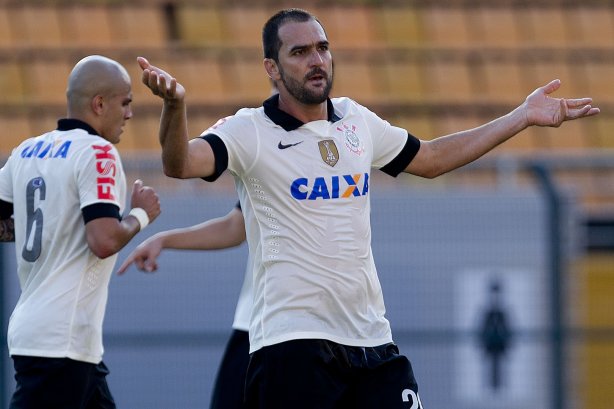 Durante a partida entre Corinthians x Atlético Sorocaba realizada esta tarde no estádio do Pacaembu, jogo válido pela 18ª rodada do Campeonato Paulista de 2013