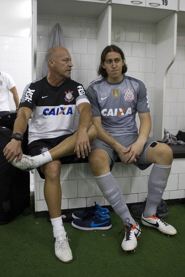Durante a partida entre São Paulo x Corinthians realizada esta tarde no estádio do Morumbi, jogo válido pelas semifinais do Campeonato Paulista de 2013