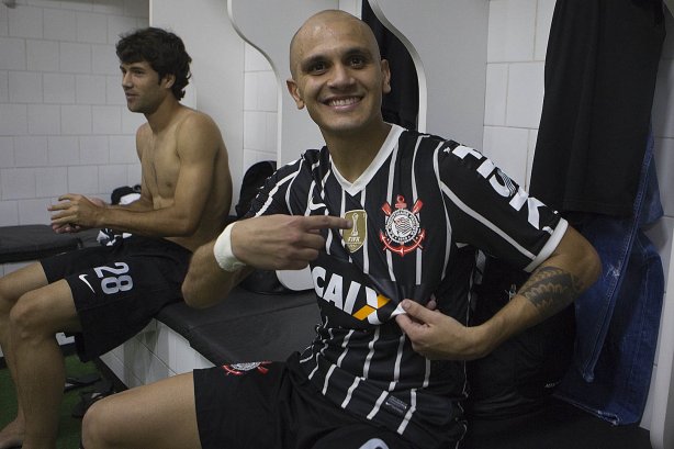 Durante a partida entre São Paulo x Corinthians realizada esta tarde no estádio do Morumbi, jogo válido pelas semifinais do Campeonato Paulista de 2013