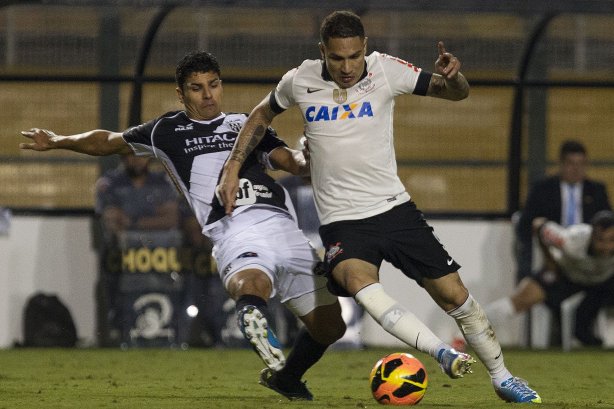 Durante a partida entre Corinthians x Ponte Preta/Campinas, realizada esta noite no estádio do Pacaembu, 3ª rodada do Campeonato Brasileiro de 2013