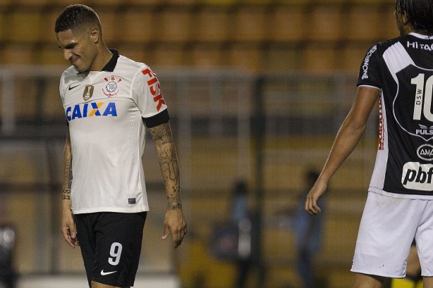 Durante a partida entre Corinthians x Ponte Preta/Campinas, realizada esta noite no estádio do Pacaembu, 3ª rodada do Campeonato Brasileiro de 2013