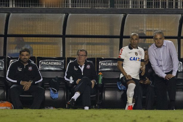 Durante a partida entre Corinthians x Ponte Preta/Campinas, realizada esta noite no estádio do Pacaembu, 3ª rodada do Campeonato Brasileiro de 2013