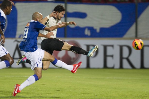 Durante a partida entre Cruzeiro x Corinthians, realizada esta noite na Arena do Jacaré, 4ª rodada do Campeonato Brasileiro de 2013