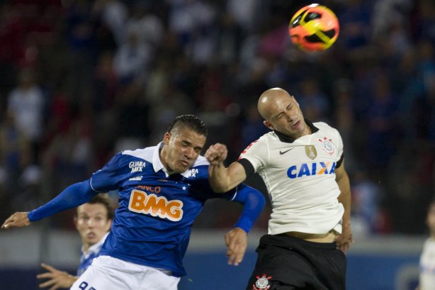 Durante a partida entre Cruzeiro x Corinthians, realizada esta noite na Arena do Jacaré, 4ª rodada do Campeonato Brasileiro de 2013