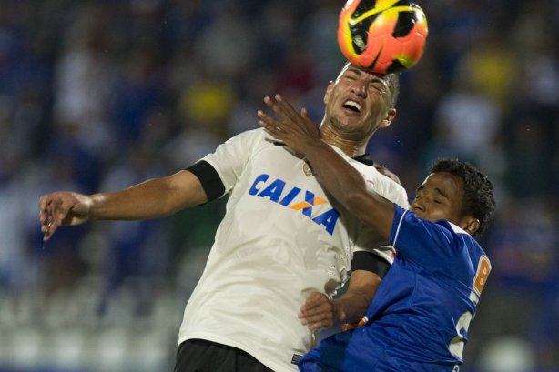 Durante a partida entre Cruzeiro x Corinthians, realizada esta noite na Arena do Jacaré, 4ª rodada do Campeonato Brasileiro de 2013