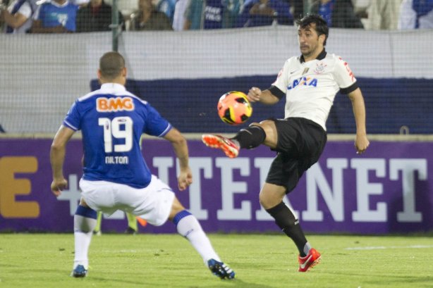 Durante a partida entre Cruzeiro x Corinthians, realizada esta noite na Arena do Jacaré, 4ª rodada do Campeonato Brasileiro de 2013