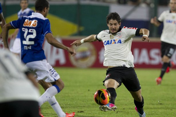 Durante a partida entre Cruzeiro x Corinthians, realizada esta noite na Arena do Jacaré, 4ª rodada do Campeonato Brasileiro de 2013