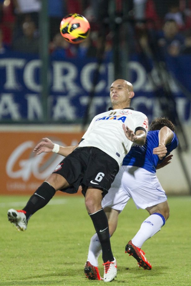 Durante a partida entre Cruzeiro x Corinthians, realizada esta noite na Arena do Jacaré, 4ª rodada do Campeonato Brasileiro de 2013