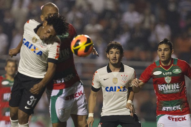 Durante a partida entre Corinthians x Portuguesa, realizada esta noite no estádio do Pacaembu, válida pela 5ª rodada do Campeonato Brasileiro de 2013