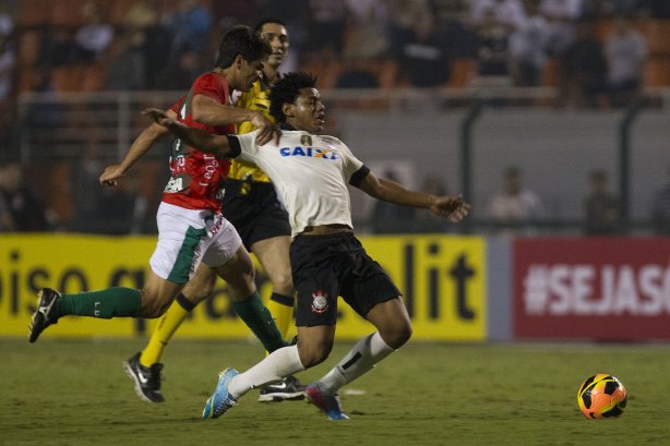 Durante a partida entre Corinthians x Portuguesa, realizada esta noite no estádio do Pacaembu, válida pela 5ª rodada do Campeonato Brasileiro de 2013