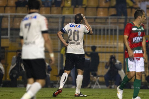 Durante a partida entre Corinthians x Portuguesa, realizada esta noite no estádio do Pacaembu, válida pela 5ª rodada do Campeonato Brasileiro de 2013