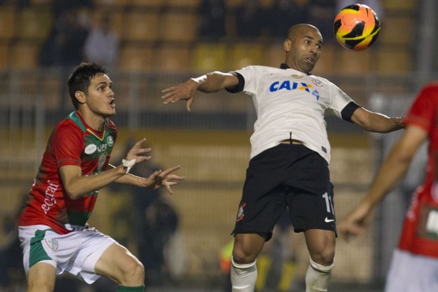 Durante a partida entre Corinthians x Portuguesa, realizada esta noite no estádio do Pacaembu, válida pela 5ª rodada do Campeonato Brasileiro de 2013