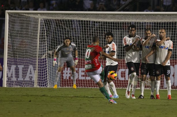 Durante a partida entre Corinthians x Portuguesa, realizada esta noite no estádio do Pacaembu, válida pela 5ª rodada do Campeonato Brasileiro de 2013