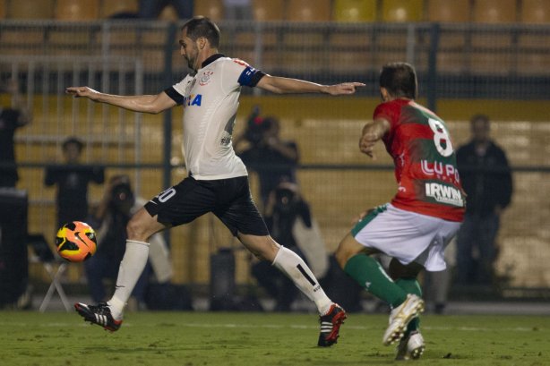 Durante a partida entre Corinthians x Portuguesa, realizada esta noite no estádio do Pacaembu, válida pela 5ª rodada do Campeonato Brasileiro de 2013