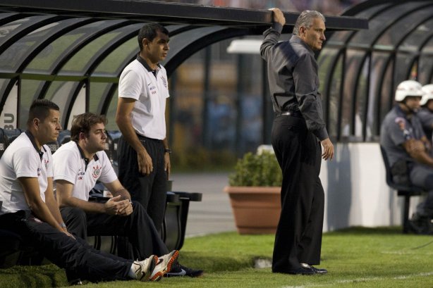 Durante a partida entre Corinthians x Atlético-MG, realizada esta tarde no estádio do Pacaembu, jogo válido pela 7ª rodada do Campeonato Brasileiro 2013