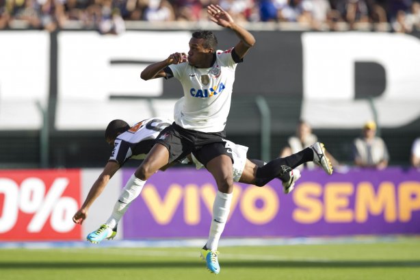 Durante a partida entre Corinthians x Atlético-MG, realizada esta tarde no estádio do Pacaembu, jogo válido pela 7ª rodada do Campeonato Brasileiro 2013