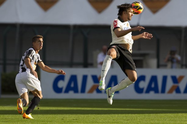 Durante a partida entre Corinthians x Atlético-MG, realizada esta tarde no estádio do Pacaembu, jogo válido pela 7ª rodada do Campeonato Brasileiro 2013