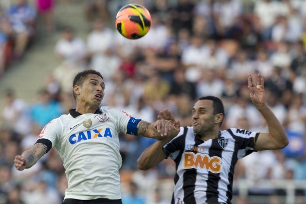 Durante a partida entre Corinthians x Atlético-MG, realizada esta tarde no estádio do Pacaembu, jogo válido pela 7ª rodada do Campeonato Brasileiro 2013