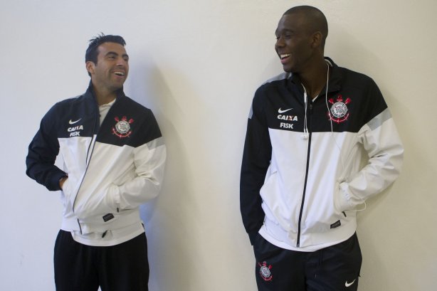 Nos vestiários antes da partida entre Corinthians x São Paulo, realizada esta tarde no estádio do Pacaembu, válida pela 9ª rodada do Campeonato Brasileiro de 2013