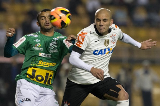 Durante a partida entre Corinthians x Luverdense Esporte Clube/MT, realizada esta noite no estádio do Pacaembu, válida pelas oitavas de final, jogo da volta da Copa do Brasil 2013