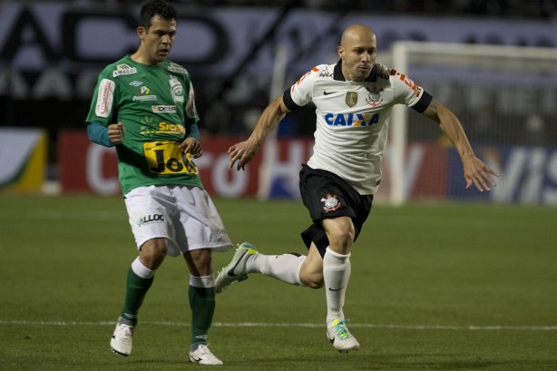 Durante a partida entre Corinthians x Luverdense Esporte Clube/MT, realizada esta noite no estádio do Pacaembu, válida pelas oitavas de final, jogo da volta da Copa do Brasil 2013