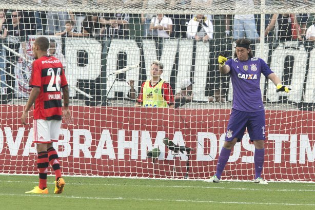 Durante a partida entre Corinthians x Luverdense Esporte Clube/MT, realizada esta noite no estádio do Pacaembu, válida pelas oitavas de final, jogo da volta da Copa do Brasil 2013
