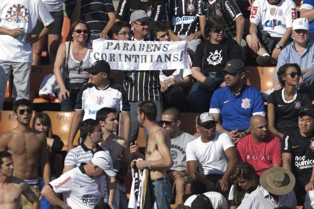Durante a partida entre Corinthians x Luverdense Esporte Clube/MT, realizada esta noite no estádio do Pacaembu, válida pelas oitavas de final, jogo da volta da Copa do Brasil 2013