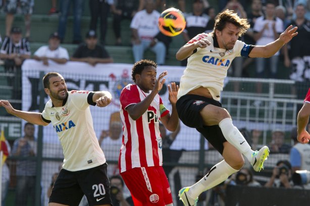 Durante a partida entre Corinthians x Nautico/PE, realizada esta tarde no estádio do Pacaembu, válida pela 19ª rodada do Campeonato Brasileiro de 2013