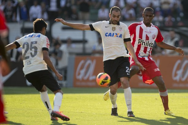 Durante a partida entre Corinthians x Nautico/PE, realizada esta tarde no estádio do Pacaembu, válida pela 19ª rodada do Campeonato Brasileiro de 2013