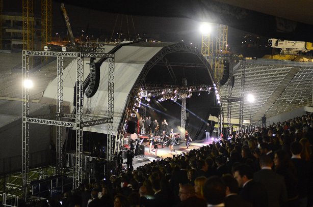 Aniversario de 103 anos do clube na Arena Corinthians. 28 de Setembro de 2013, São Paulo, São Paulo, Brasil