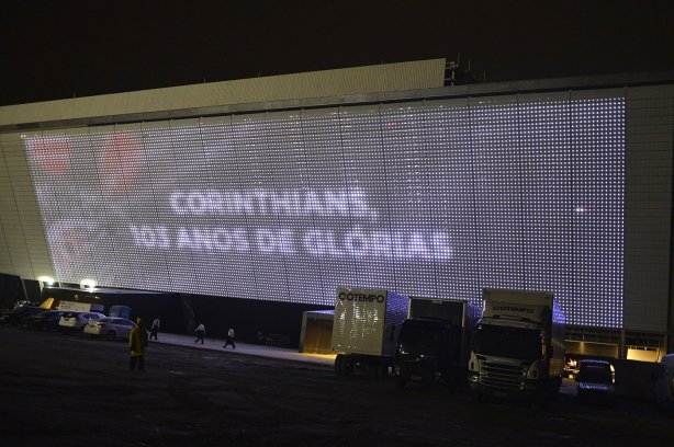 Aniversario de 103 anos do clube na Arena Corinthians. 28 de Setembro de 2013, São Paulo, São Paulo, Brasil