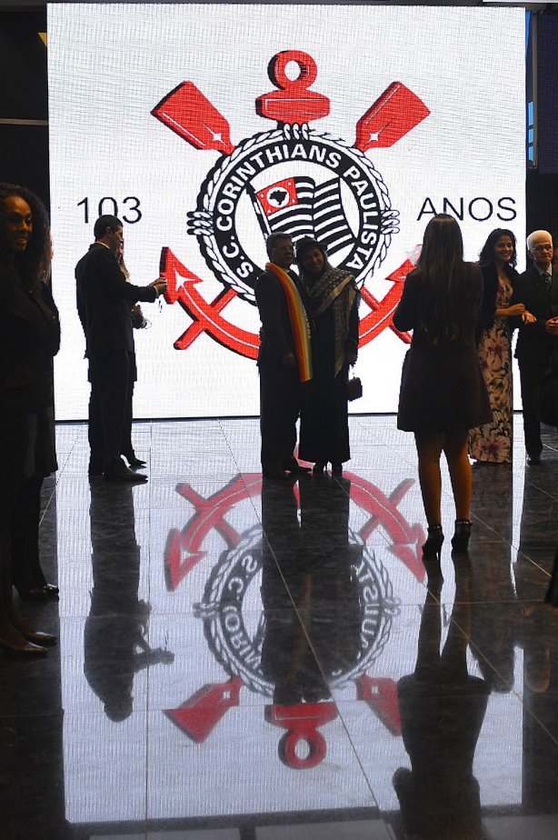 Aniversario de 103 anos do clube na Arena Corinthians. 28 de Setembro de 2013, São Paulo, São Paulo, Brasil