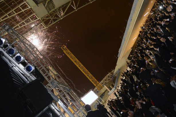 Aniversario de 103 anos do clube na Arena Corinthians. 28 de Setembro de 2013, São Paulo, São Paulo, Brasil