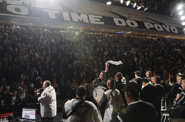 Aniversario de 103 anos do clube na Arena Corinthians. 28 de Setembro de 2013, São Paulo, São Paulo, Brasil
