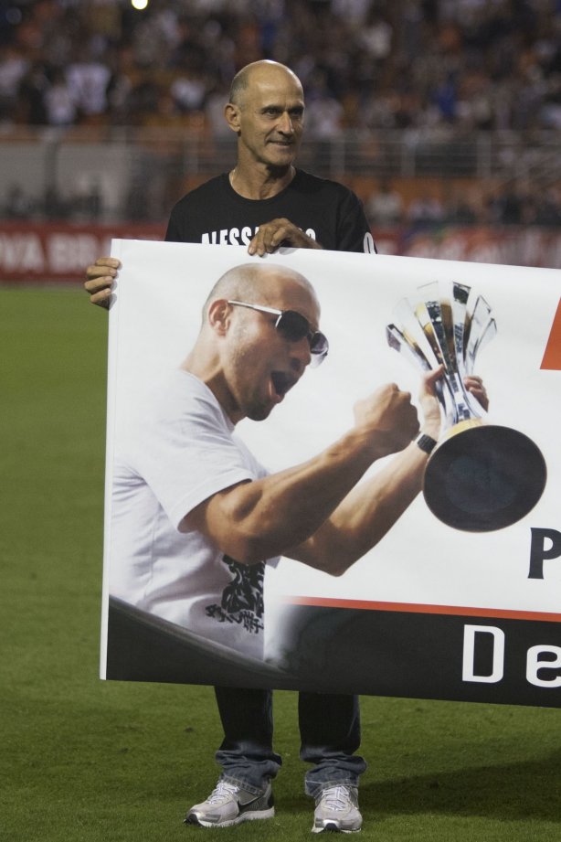 Durante a partida entre Corinthians x Internacional/RS, realizada esta noite no estádio do Pacaembu, válida pela 37ª rodada do Campeonato Brasileiro de 2013