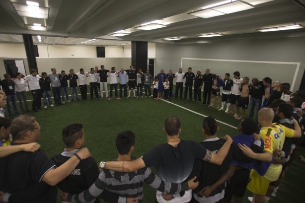 Durante a partida entre Corinthians x Internacional/RS, realizada esta noite no estádio do Pacaembu, válida pela 37ª rodada do Campeonato Brasileiro de 2013